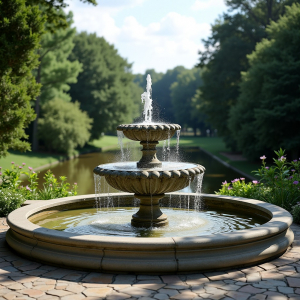 Бетонные фонтаны