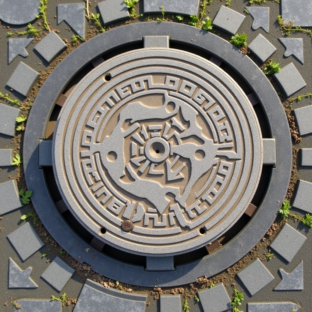 Бетонные крышки для люков