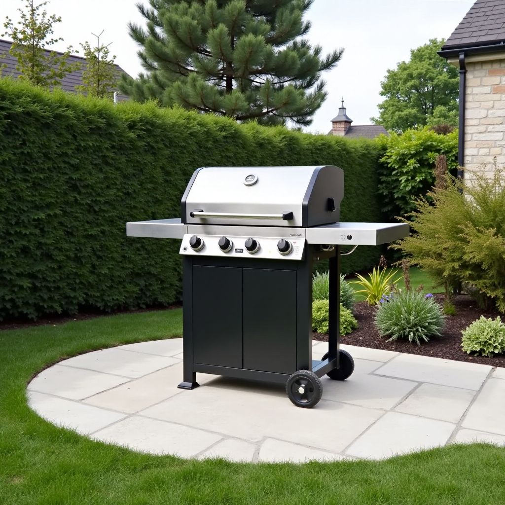 Бетонный гриль или мангал (основание