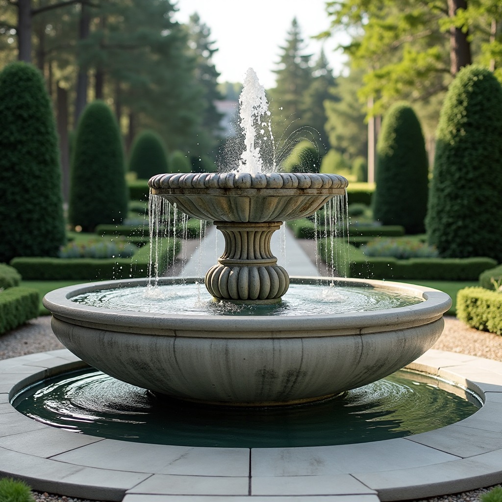 Бетонные фонтаны